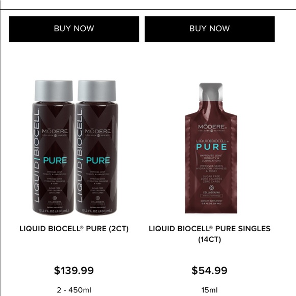 Modere Liquid Biocell Life and Pure - Picture 6 of 7